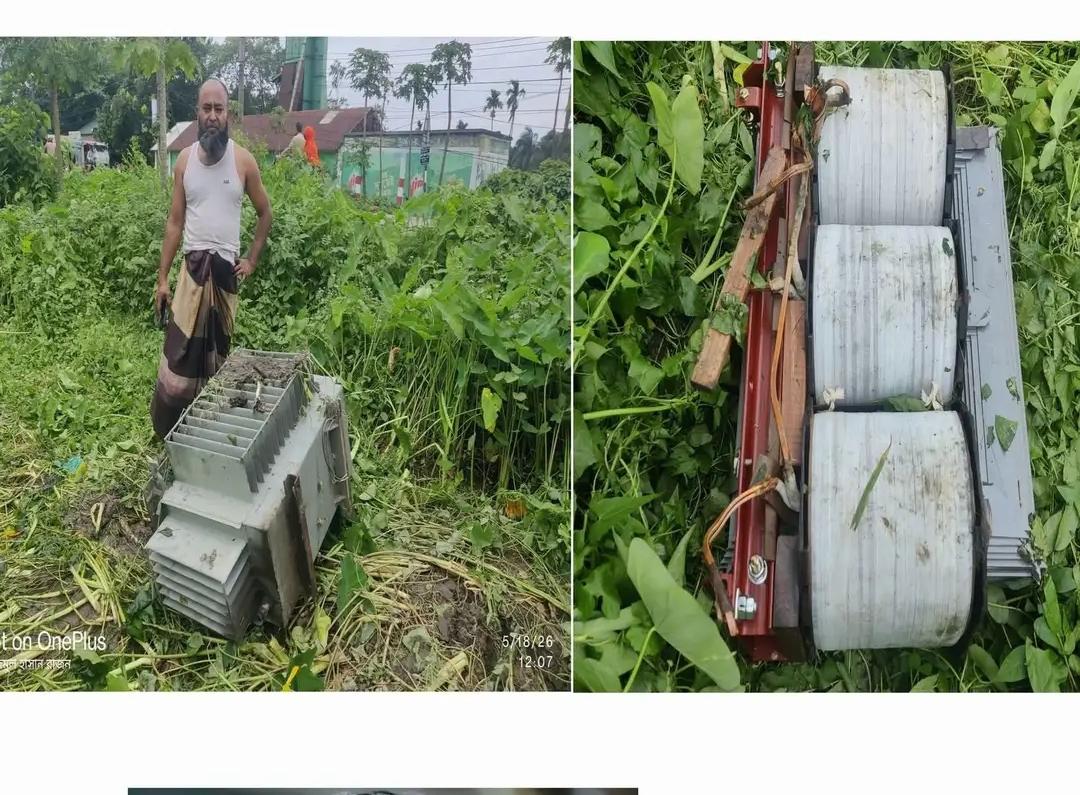 ফুলপুরে ট্রান্সফরমার চুরির চেষ্টা, ধাওয়া খেয়ে পালাল দুর্বৃত্তরা